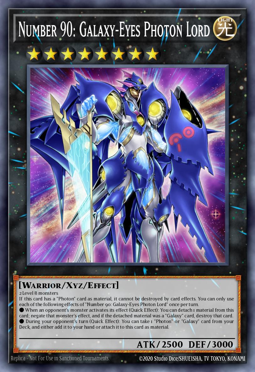 Number 90: Galaxy-Eyes Photon Lord - Legendary Modern Decks 2026 Yu-Gi-Oh! spoiler