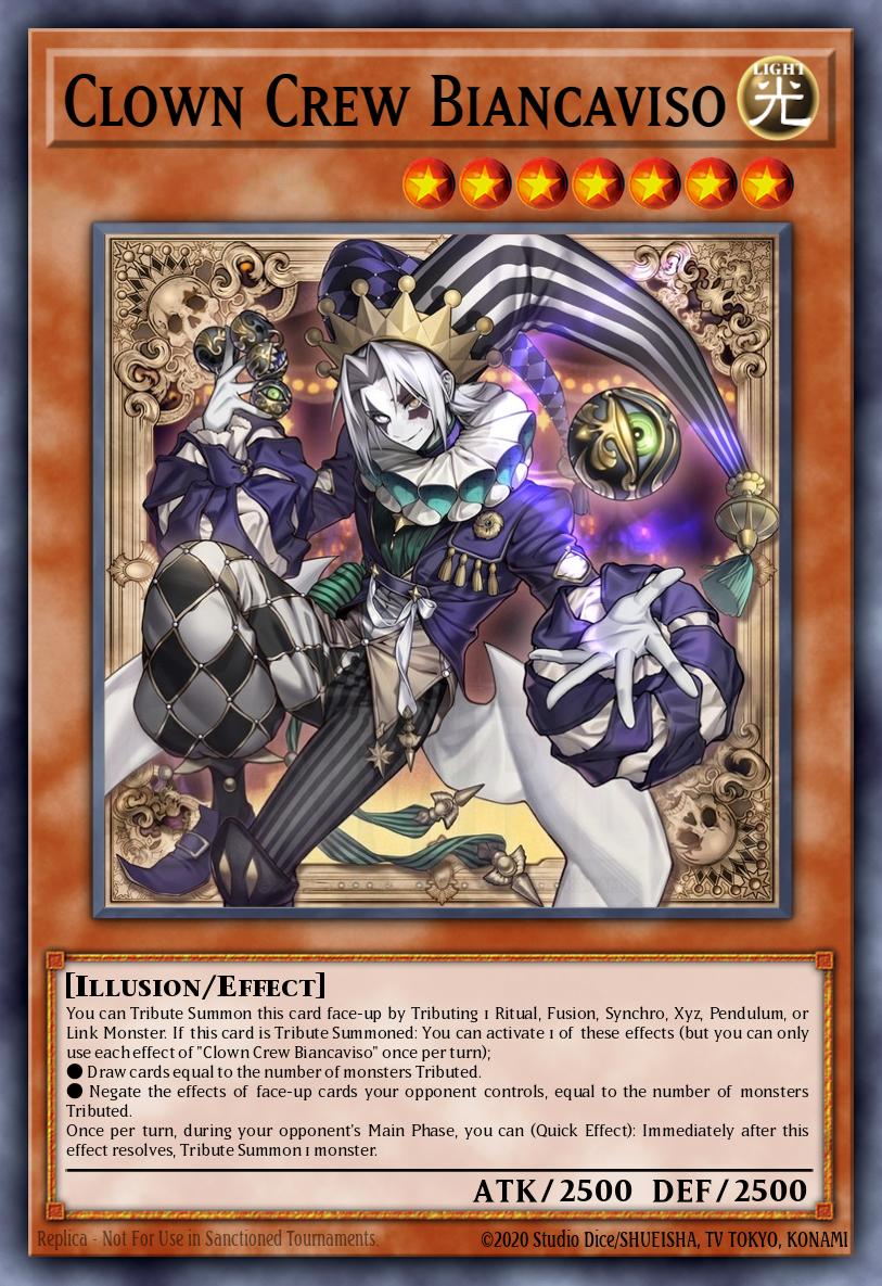 Clown Crew Biancaviso - Blazing Dominion Yu-Gi-Oh! spoiler