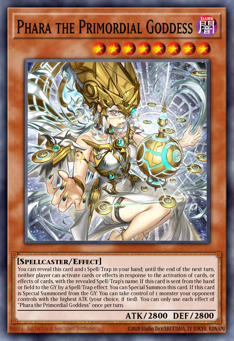 Phara the Primordial Goddess - Chaos Origins Yu-Gi-Oh! spoiler