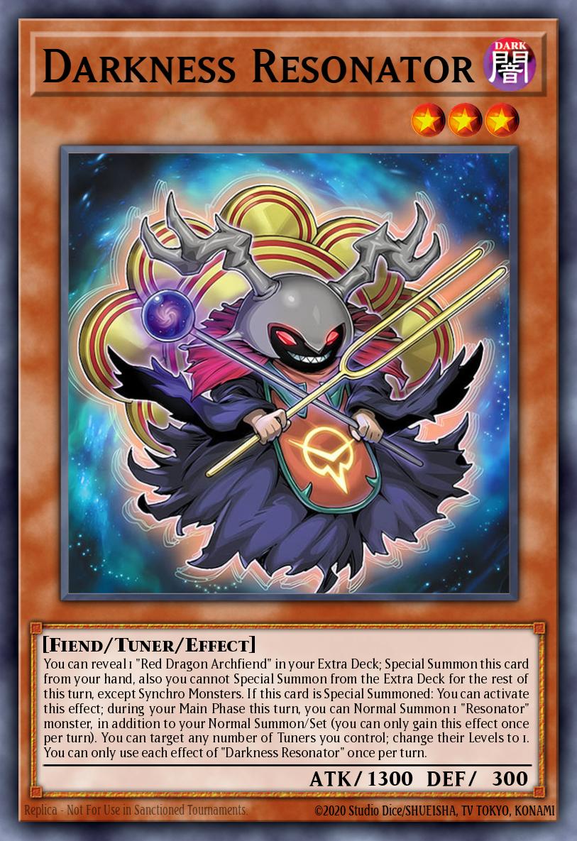 Darkness Resonator - Blazing Dominion Yu-Gi-Oh! spoiler