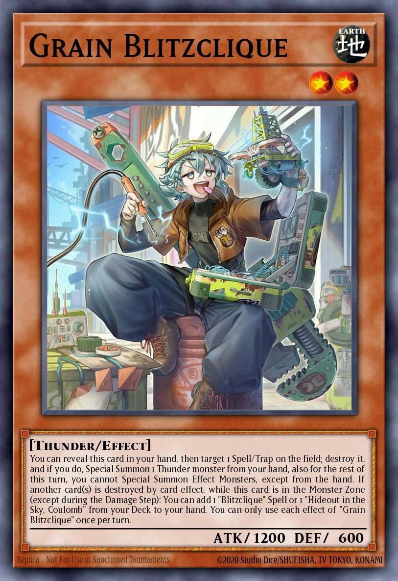 Grain Blitzclique - Chaos Origins Yu-Gi-Oh! spoiler