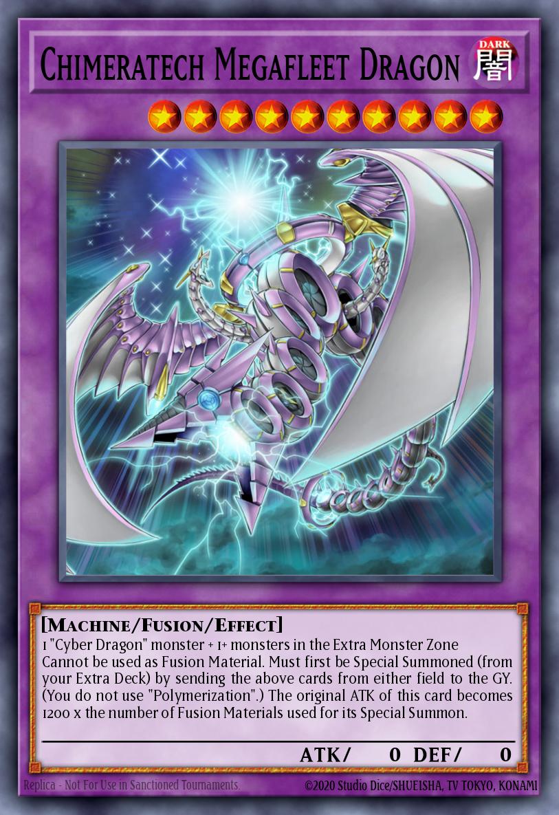 Chimeratech Megafleet Dragon - Battles of Legend: Glorious Gallery Yu-Gi-Oh! spoiler