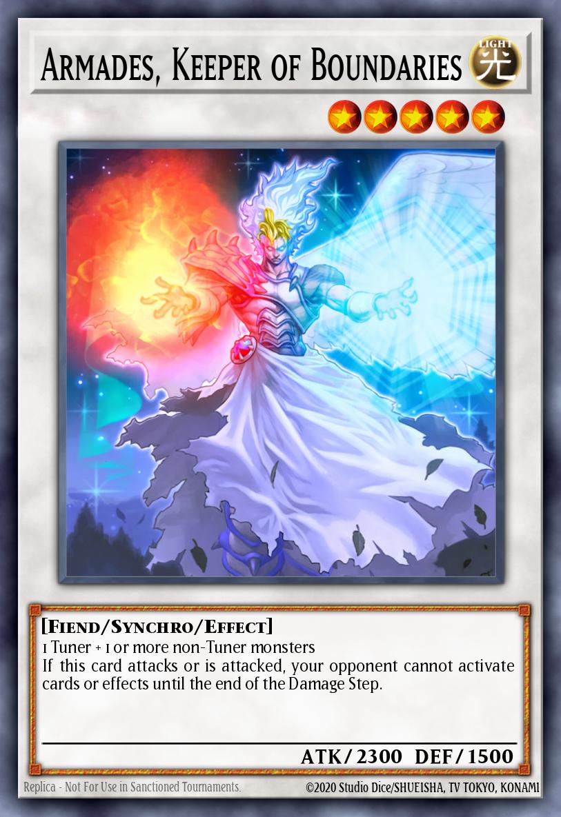 Armades, Keeper of Boundaries - Battles of Legend: Glorious Gallery Yu-Gi-Oh! spoiler