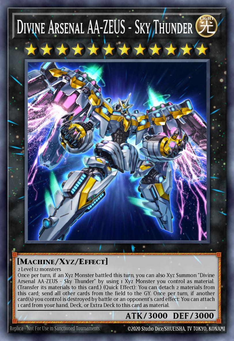 Divine Arsenal AA-ZEUS - Sky Thunder - Rarity Collection 5 Yu-Gi-Oh! spoiler