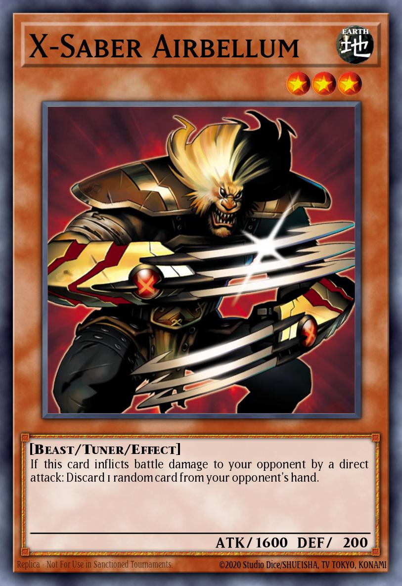 X-Saber Airbellum - Legendary Modern Decks 2026 Yu-Gi-Oh! spoiler