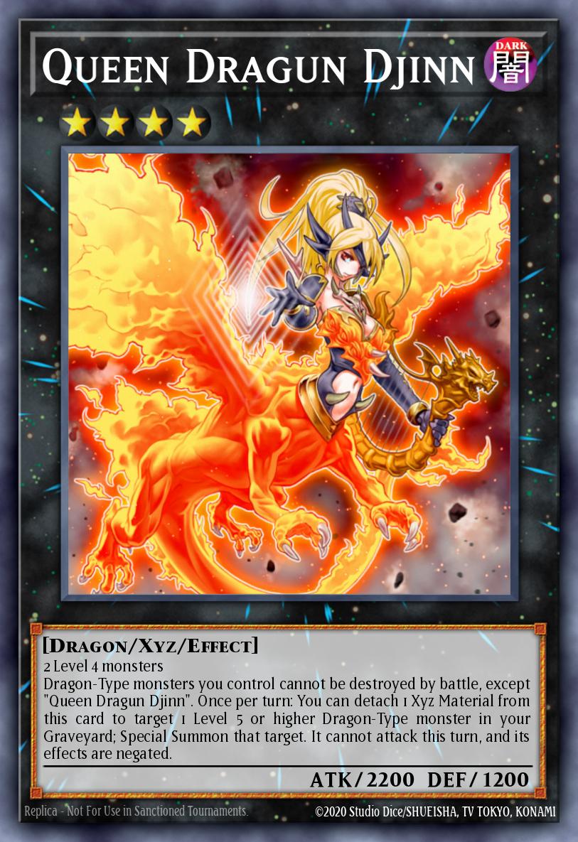 Queen Dragun Djinn - Battles of Legend: Glorious Gallery Yu-Gi-Oh! spoiler