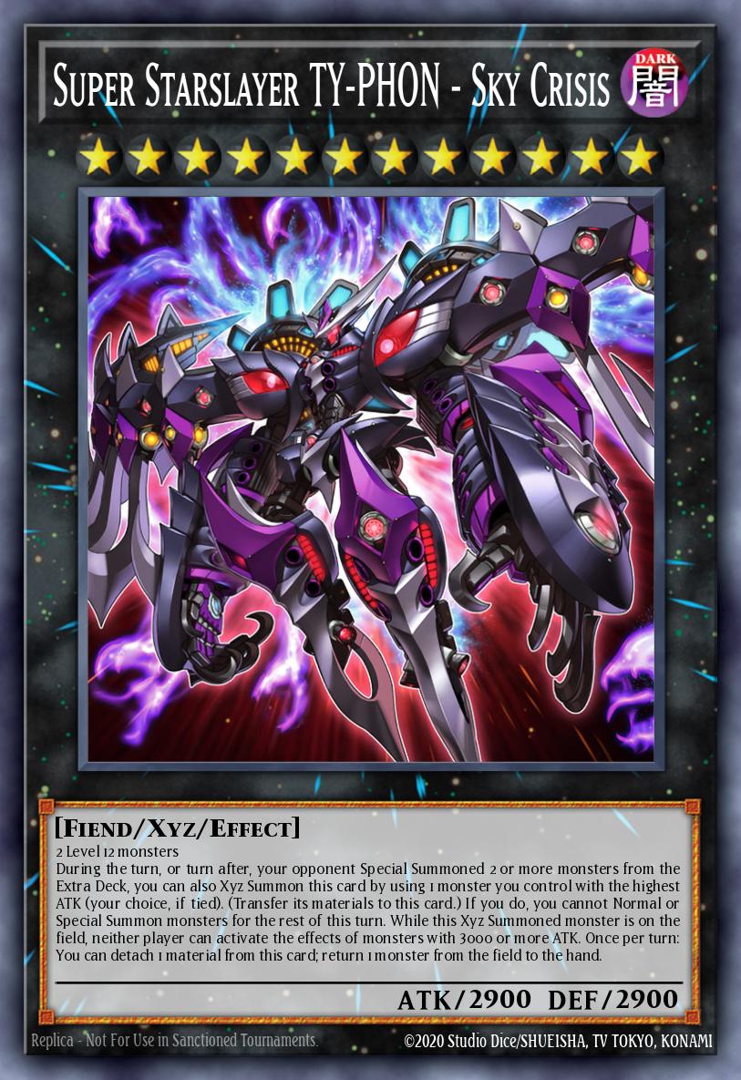 Super Starslayer TY-PHON - Sky Crisis - Legendary Modern Decks 2026 Yu-Gi-Oh! spoiler