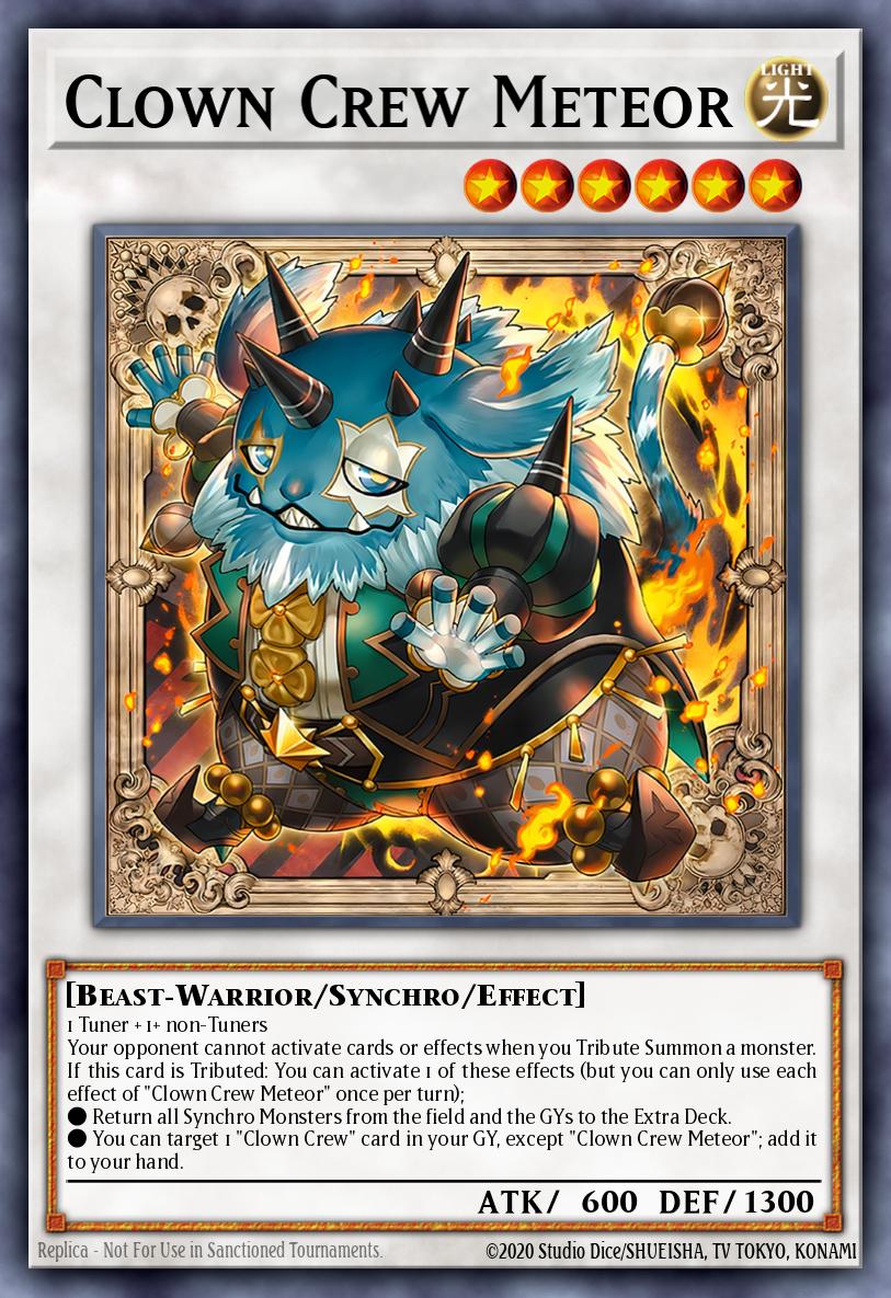 Clown Crew Meteor - Blazing Dominion Yu-Gi-Oh! spoiler