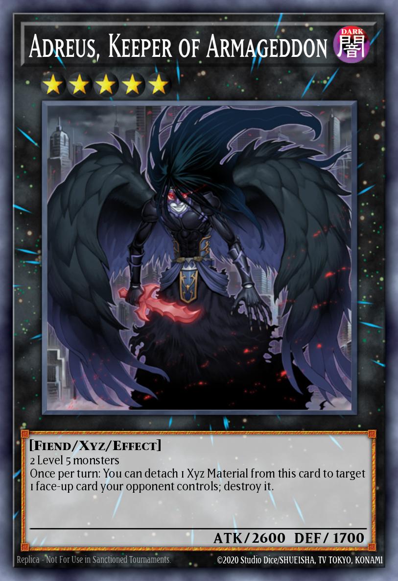 Adreus, Keeper of Armageddon - Battles of Legend: Glorious Gallery Yu-Gi-Oh! spoiler