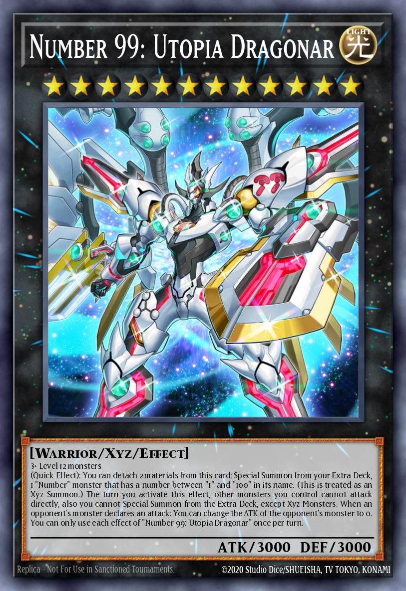 Number 99: Utopia Dragonar - Rarity Collection 5 Yu-Gi-Oh! spoiler