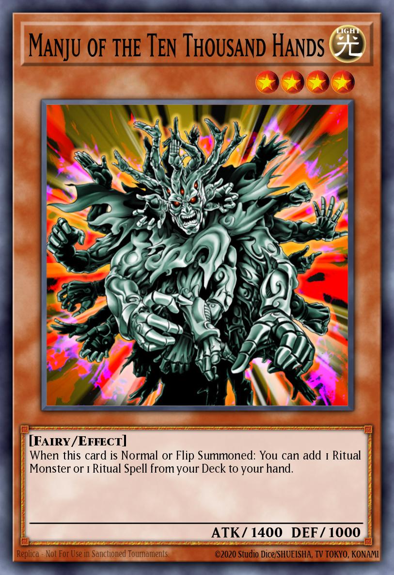 Manju of the Ten Thousand Hands - Legendary Modern Decks 2026 Yu-Gi-Oh! spoiler