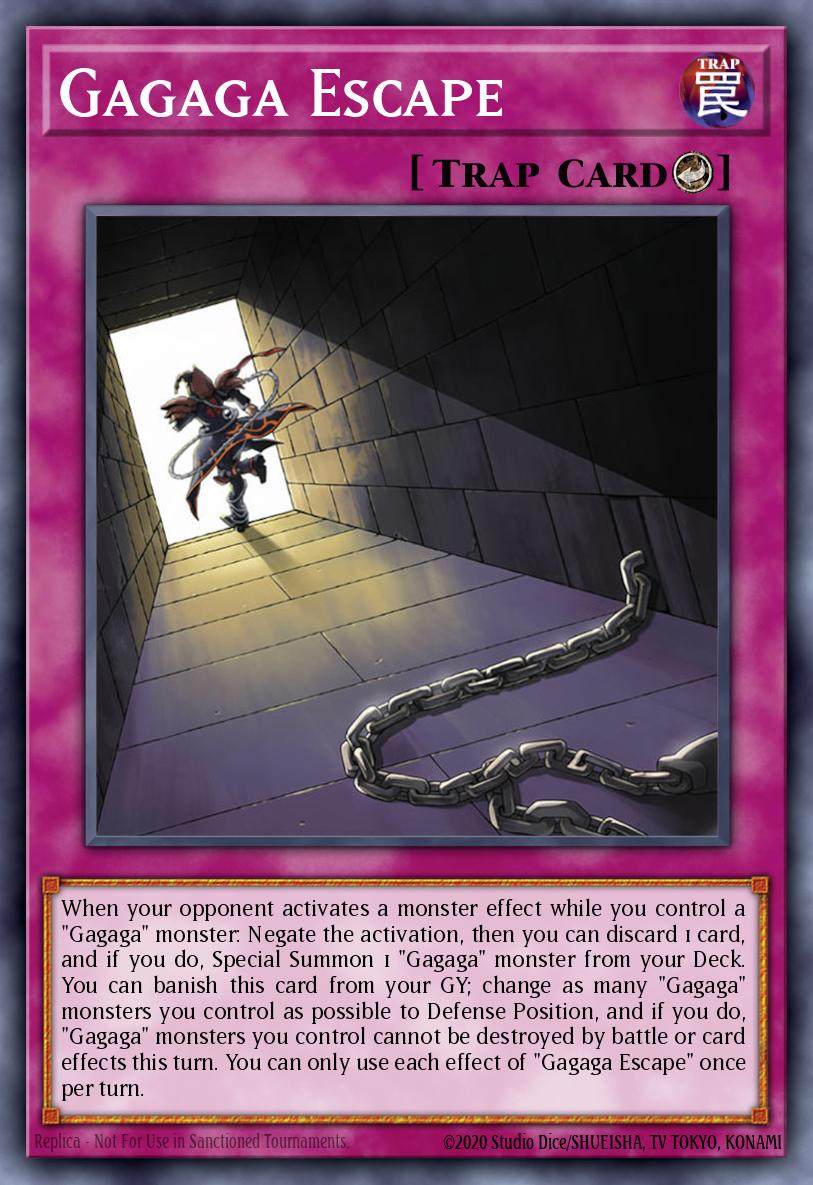 Gagaga Escape - Battles of Legend: Glorious Gallery Yu-Gi-Oh! spoiler