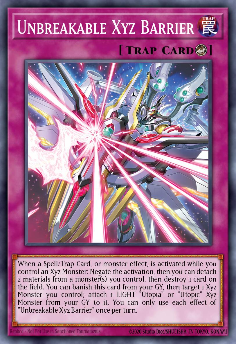 Unbreakable Xyz Barrier - Battles of Legend: Glorious Gallery Yu-Gi-Oh! spoiler