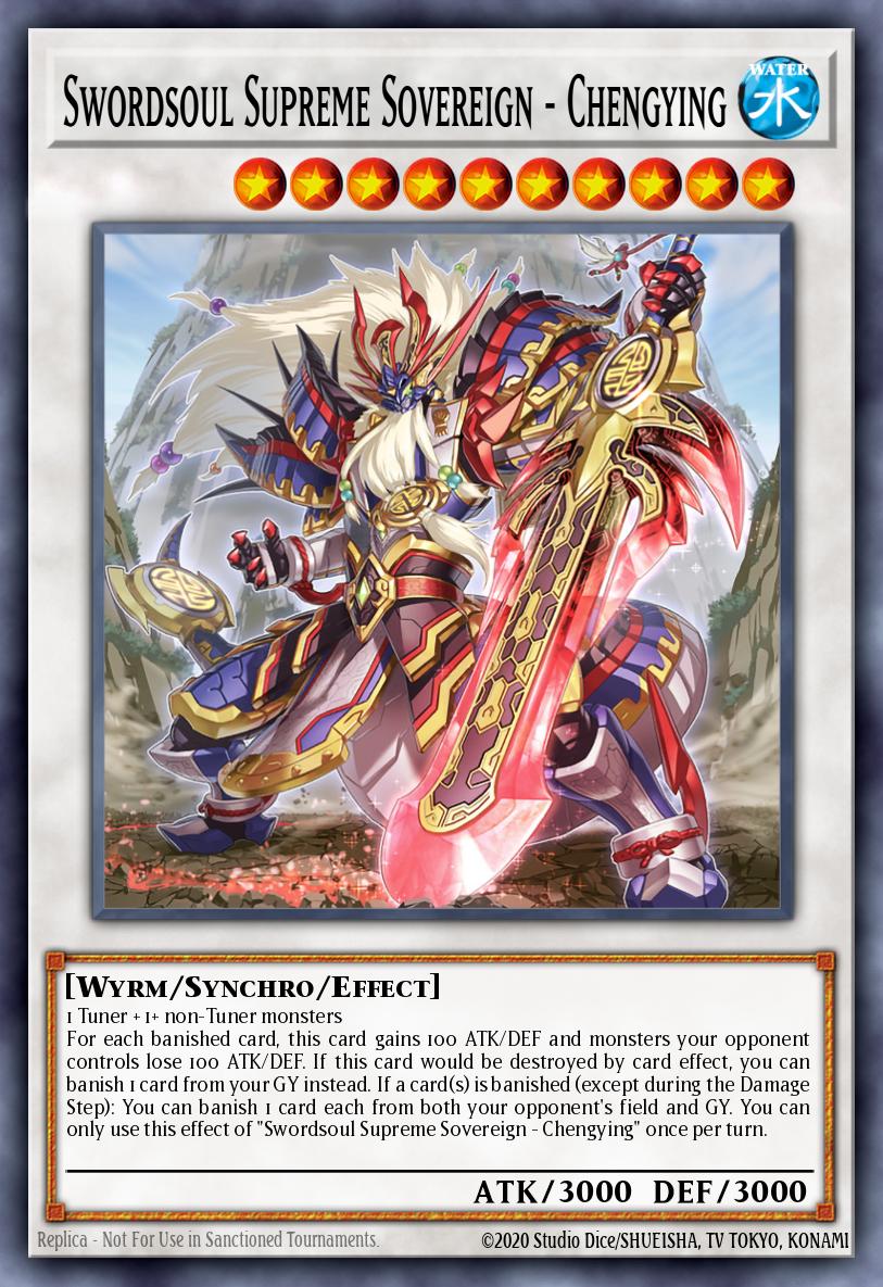 Swordsoul Supreme Sovereign - Chengying - Legendary Modern Decks 2026 Yu-Gi-Oh! spoiler