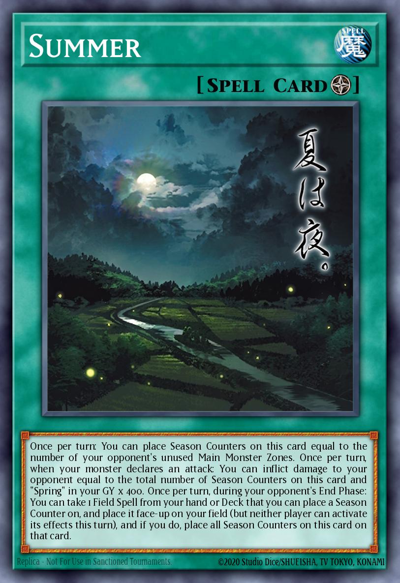 Summer - Chaos Origins Yu-Gi-Oh! spoiler