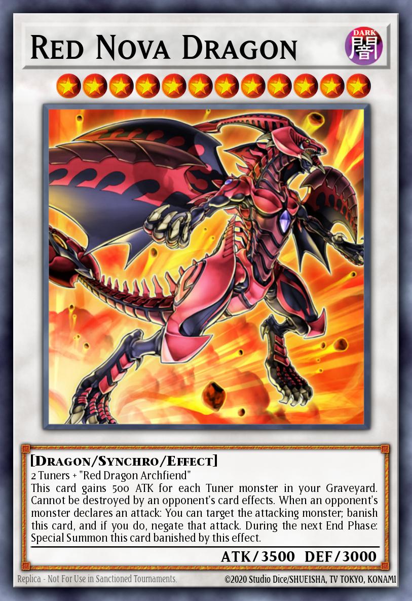 Red Nova Dragon - Blazing Dominion Yu-Gi-Oh! spoiler