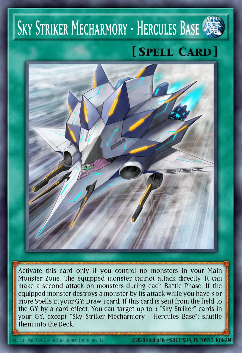 Sky Striker Mecharmory - Hercules Base - Legendary Modern Decks 2026 Yu-Gi-Oh! spoiler