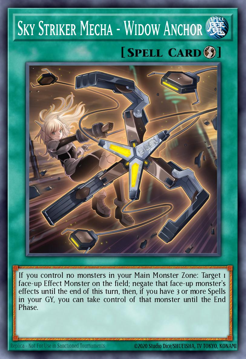 Sky Striker Mecha - Widow Anchor - Legendary Modern Decks 2026 Yu-Gi-Oh! spoiler