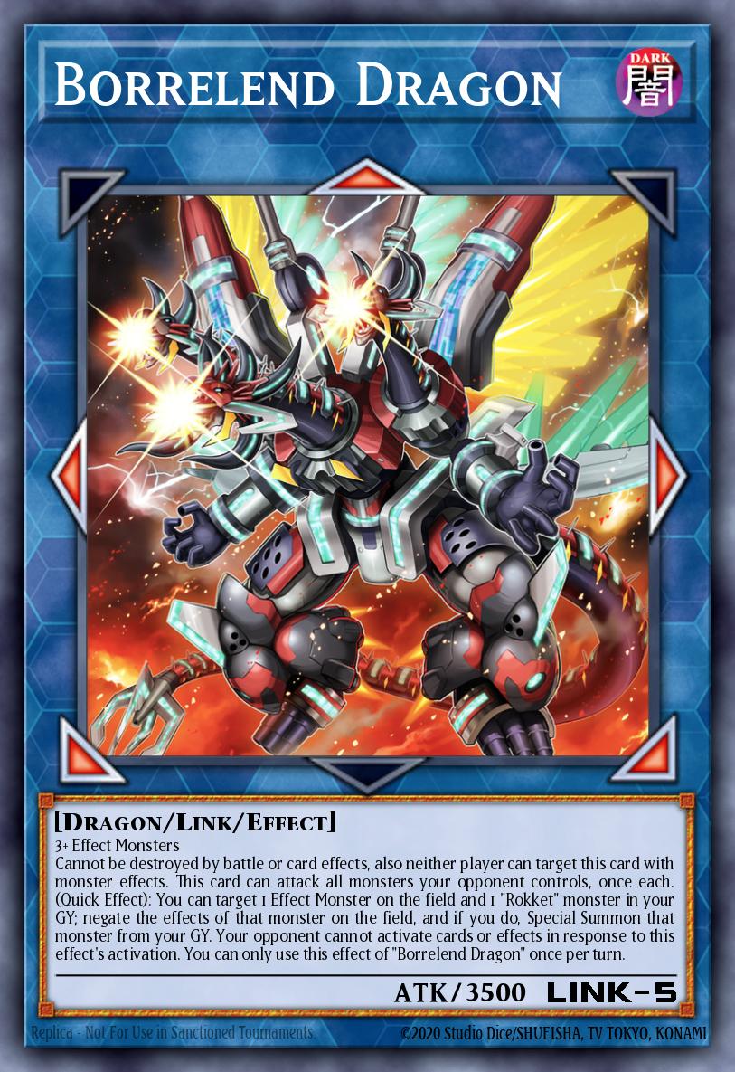 Borrelend Dragon - Battles of Legend: Glorious Gallery Yu-Gi-Oh! spoiler