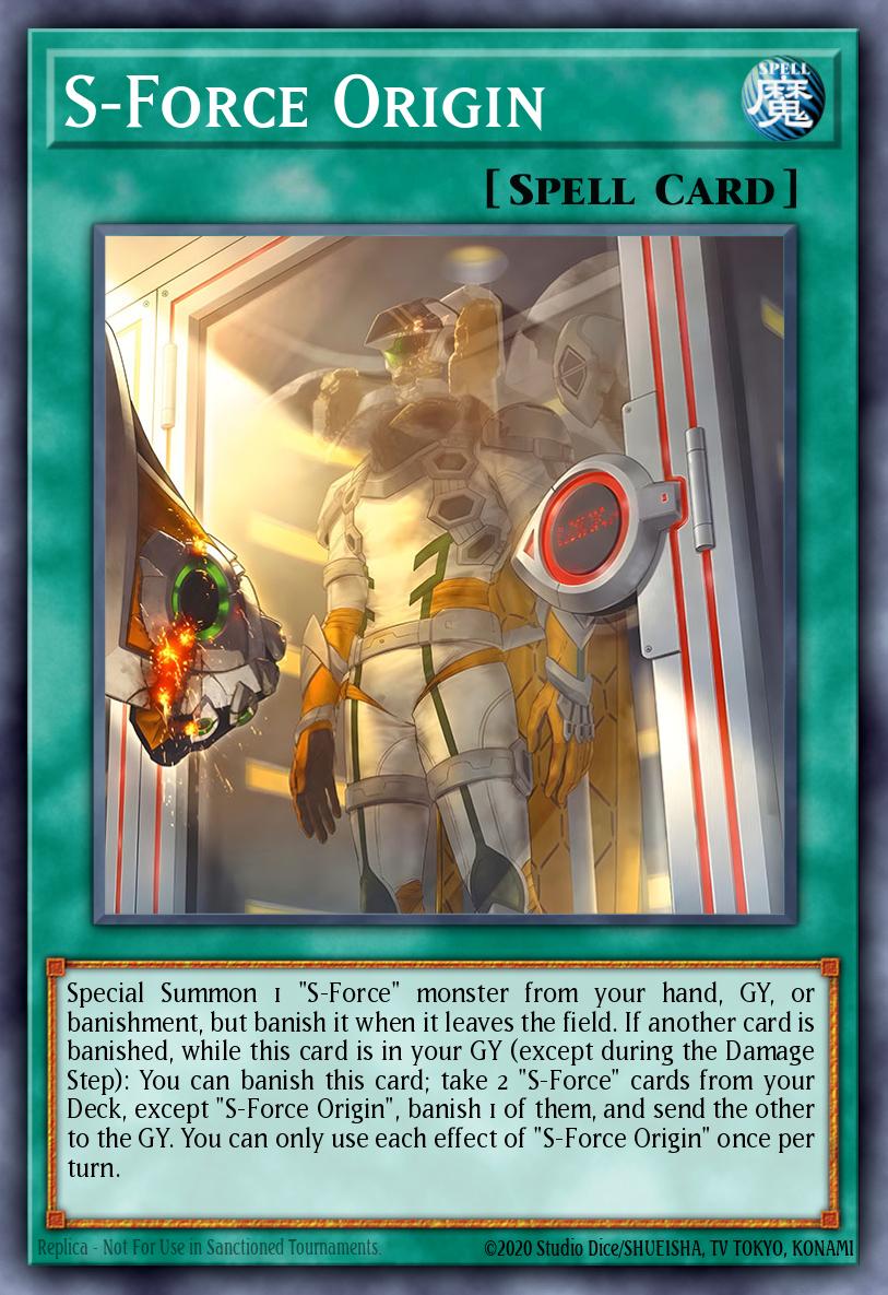 S-Force Origin - Chaos Origins Yu-Gi-Oh! spoiler