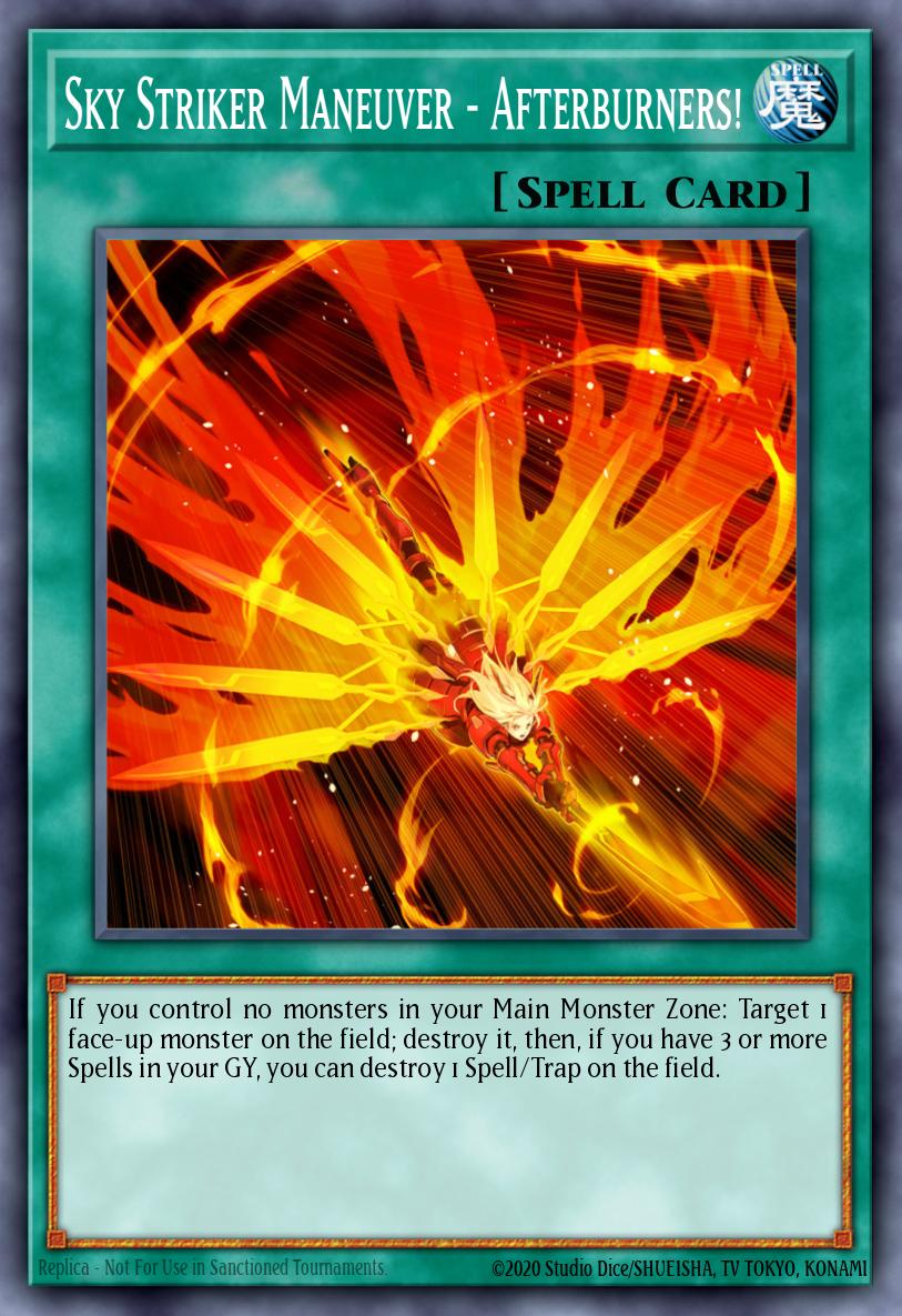 Sky Striker Maneuver - Afterburners! - Legendary Modern Decks 2026 Yu-Gi-Oh! spoiler