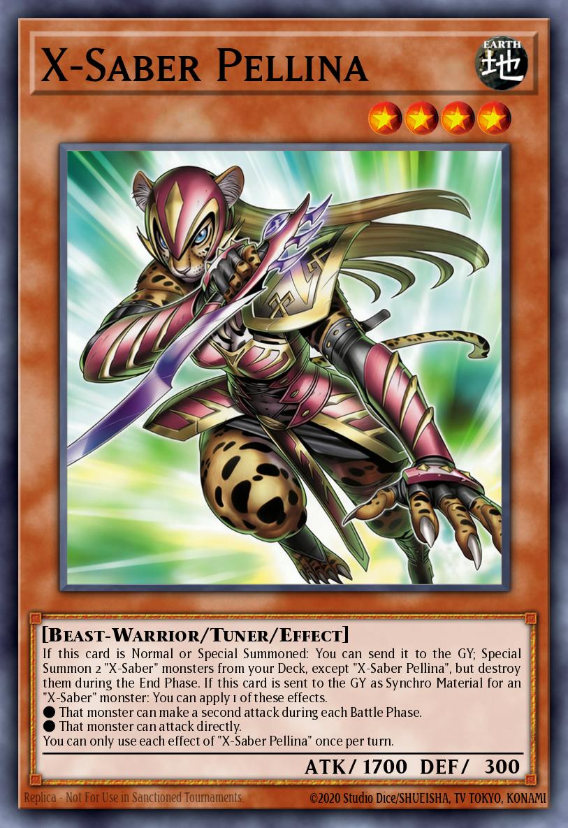 X-Saber Pellina - Legendary Modern Decks 2026 Yu-Gi-Oh! spoiler
